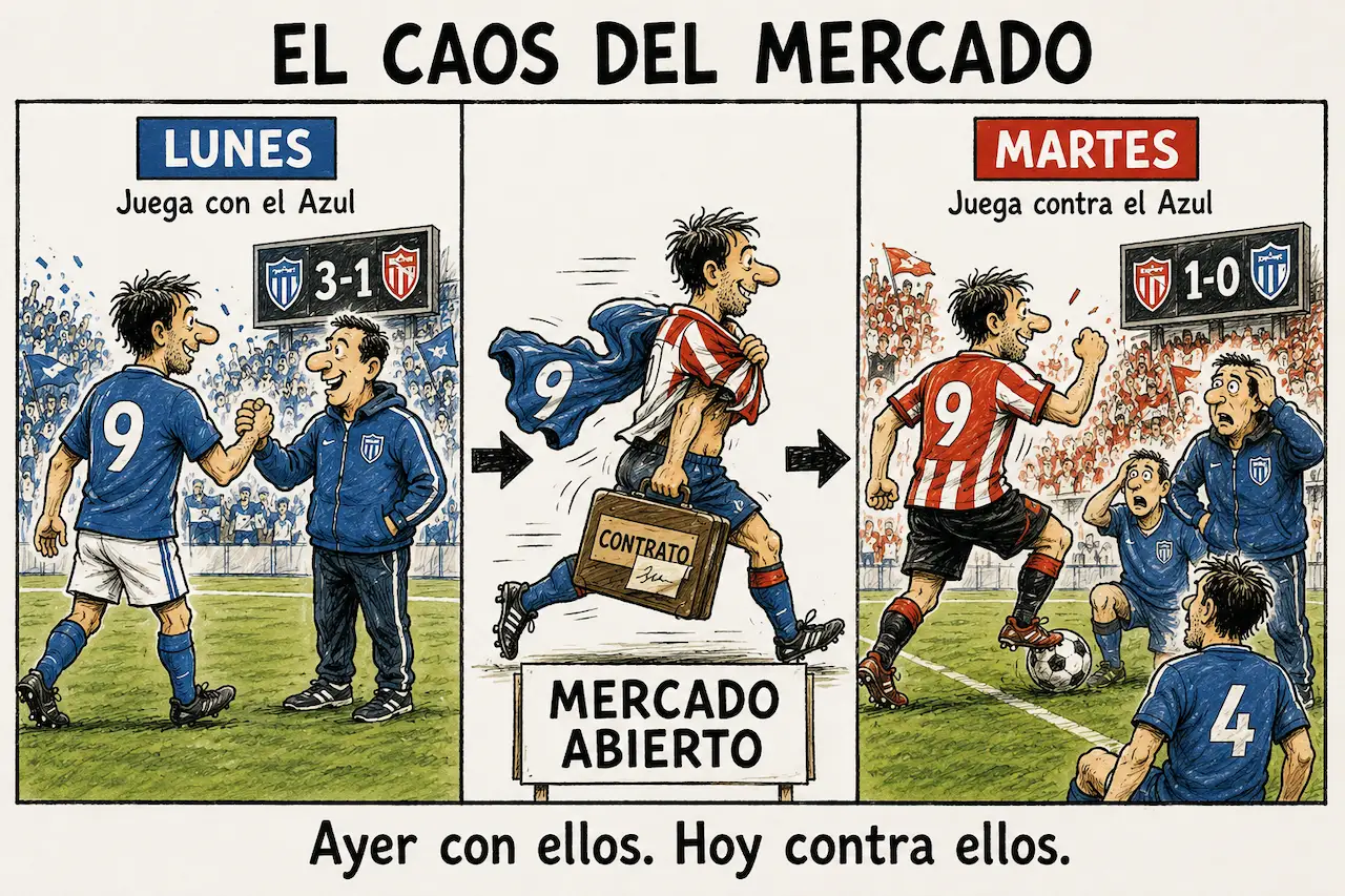 locura del mercado de fichajes
