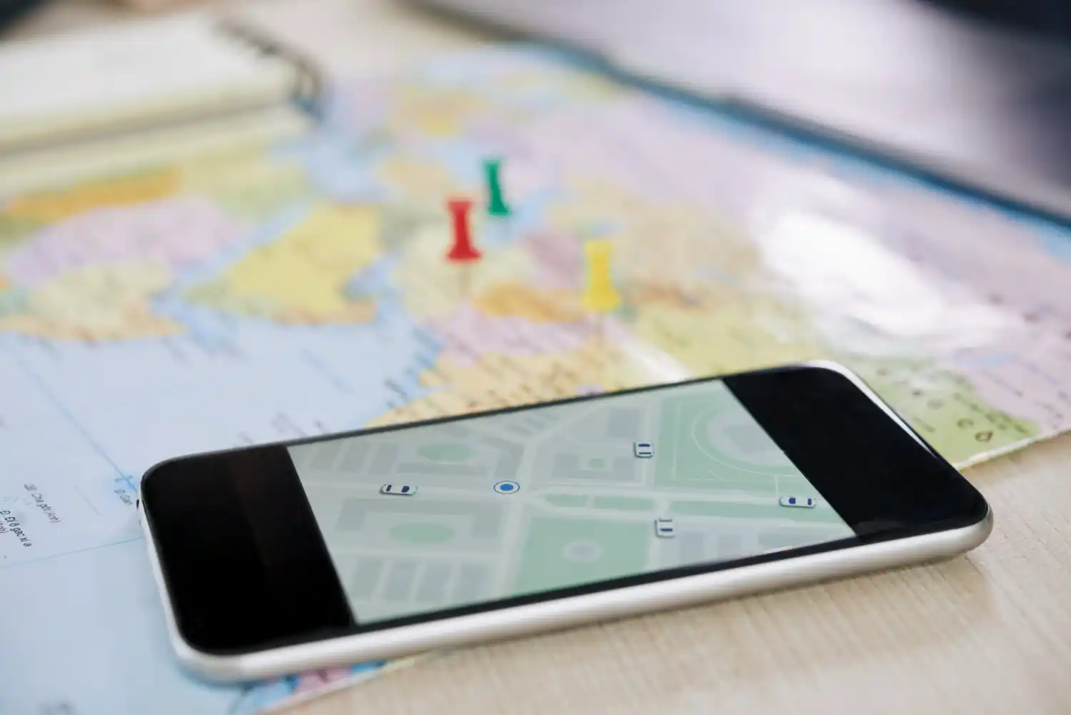 movil con apple maps