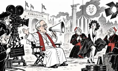 papa rodando una peli