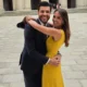 paula echevarria y novio felices