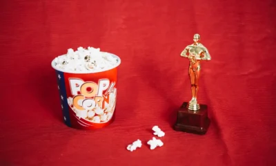 premio oscar con palomitas