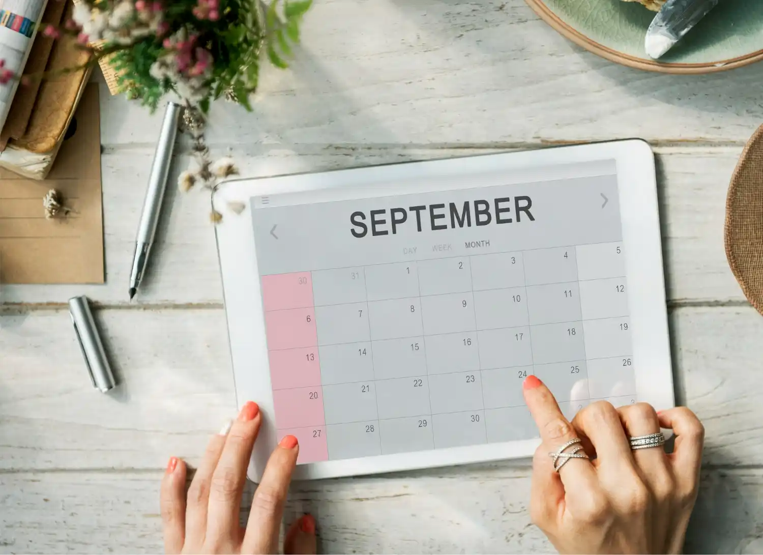 septiembre tiene 30 días