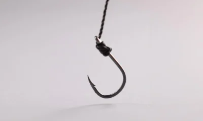 un gancho de pesca