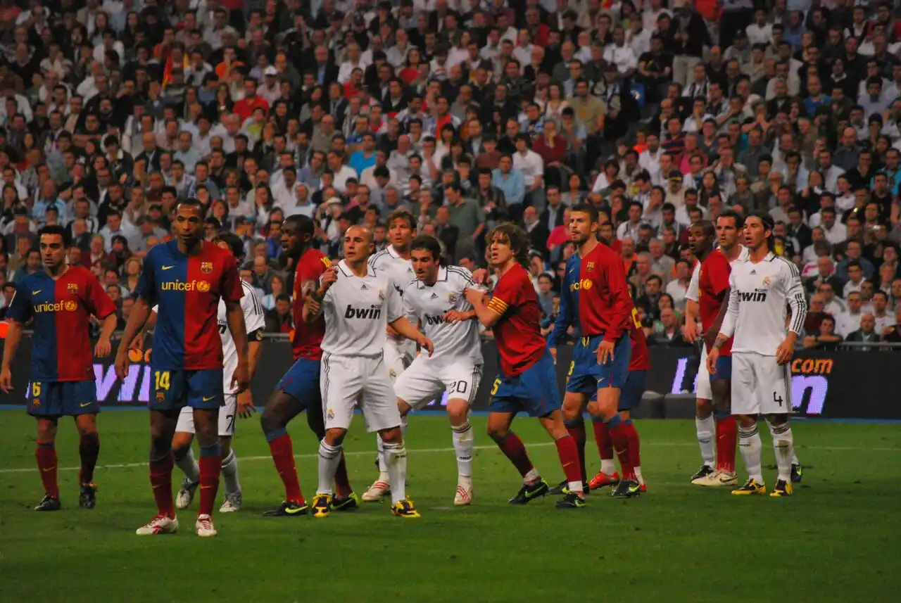 un partido del clasico del pasado