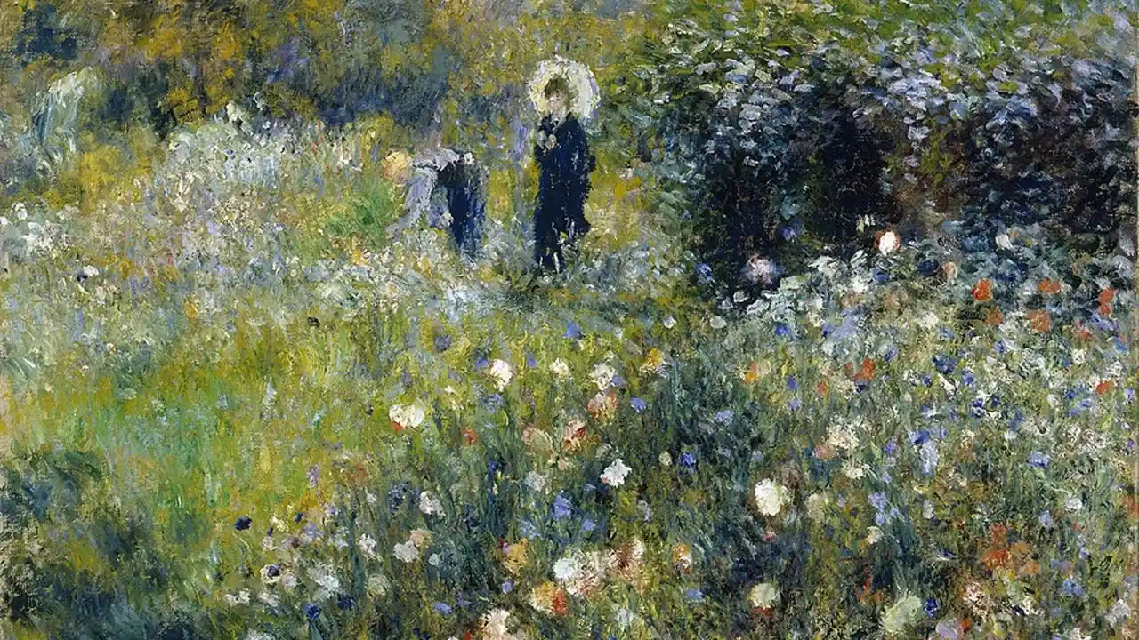 una pintura de renoir