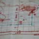 Mapa meteorológico antiguo que ilustra la historia de la previsión meteorológica