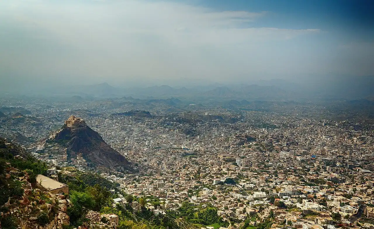 vista aerea de taiz