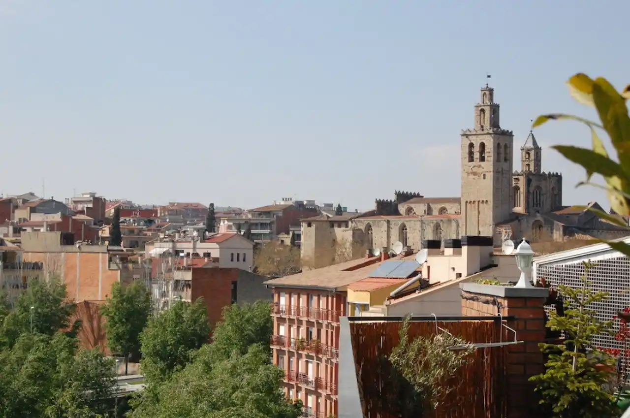 vista de Sant Cugat del Vallès