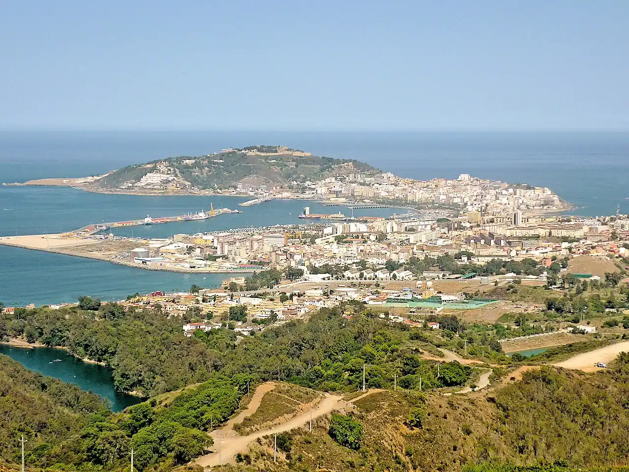 vista de la ciudad de Ceuta