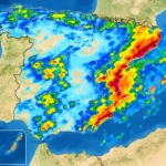 ¿Dónde golpeará más fuerte la lluvia este fin de semana en España?