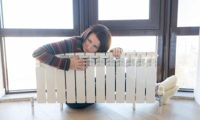 Radiador de calefacción en una vivienda española, cuyo coste de uso sube este invierno por el repunte del gas