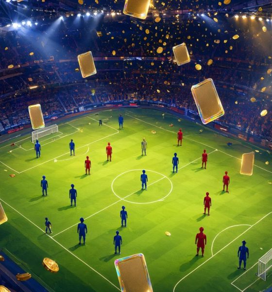 Los mejores jugadores baratos de EA Sports FC 27 Ultimate Team: monedas sobre un estadio